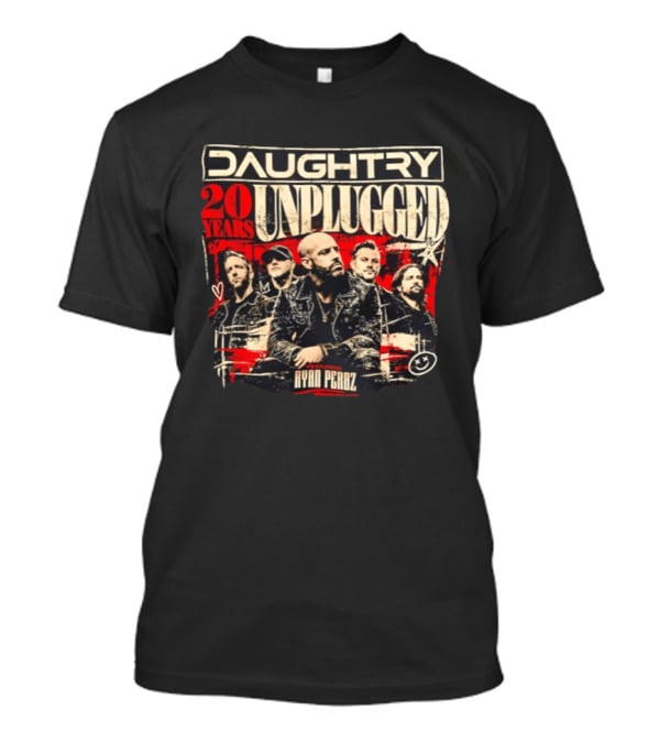 Daughtry Unplugged 20 Years Tour Featuring Ryan Perdz T-Shirt