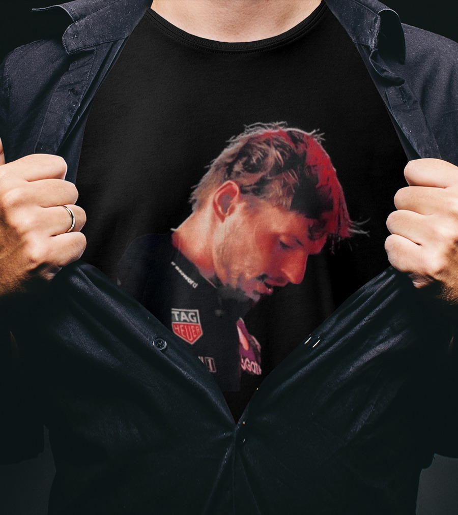 Max Verstappen 2026 Red Bull Racing TAG Heuer Mobil Formula 1 T-Shirt