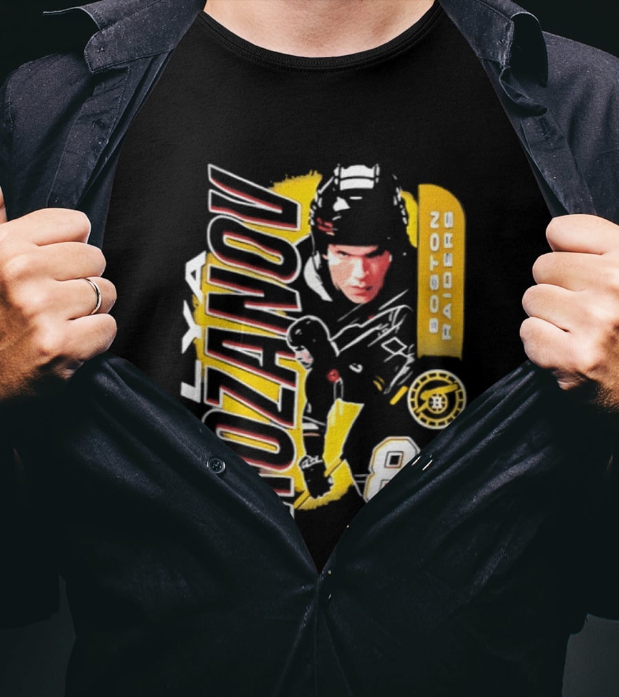 Rozanov Boston Raiders Hockey 81 T-Shirt