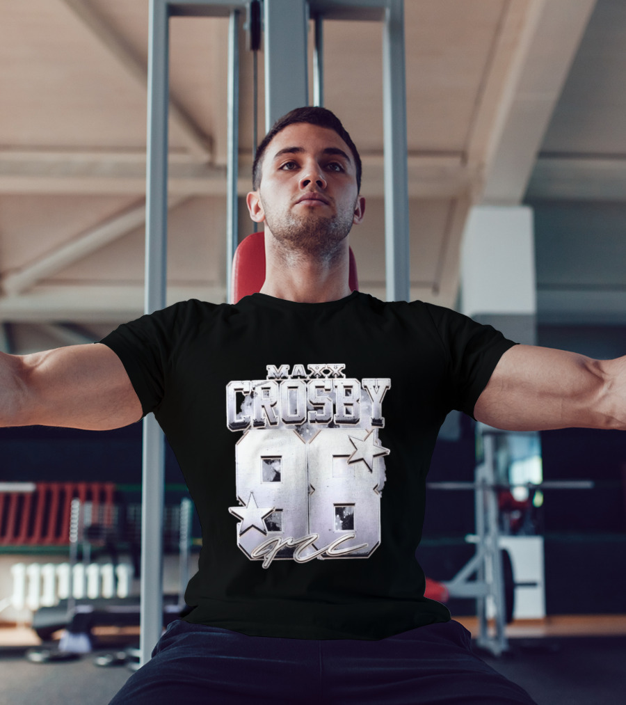 Maxx Crosby 98 Raiders Star Signature T-Shirt