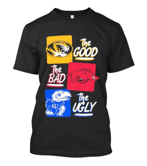 Missouri Tigers The Good The Bad The Ugly Kansas Jayhawks Rivalry T-Shirt