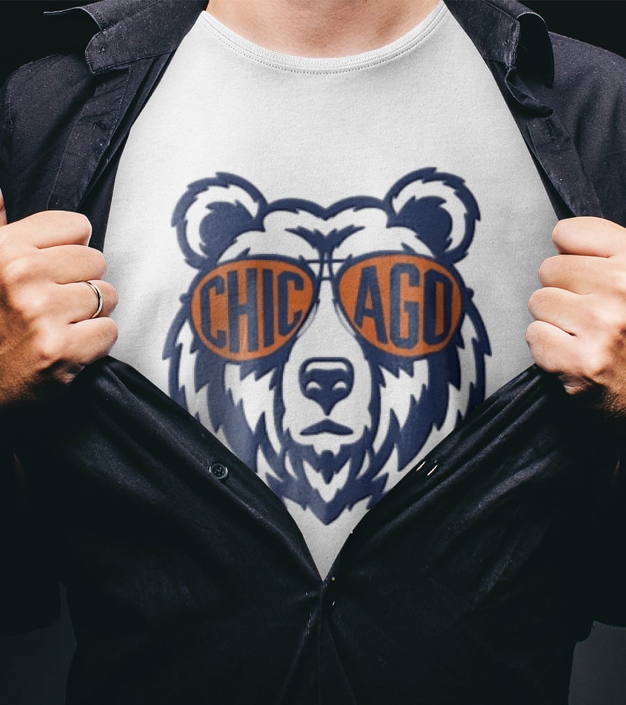 Chicago Bear Sunglasses T-Shirt