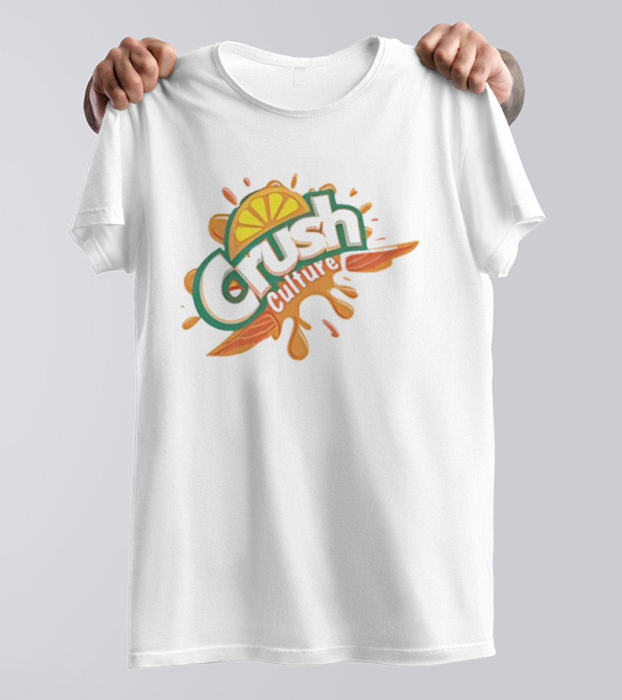 Crush Culture Orange Slice Splash T-Shirt