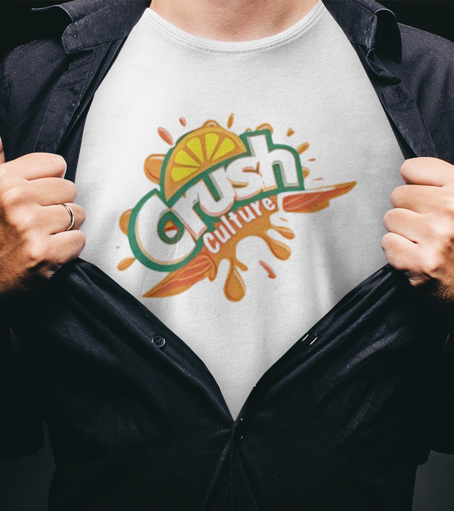 Crush Culture Orange Slice Splash T-Shirt