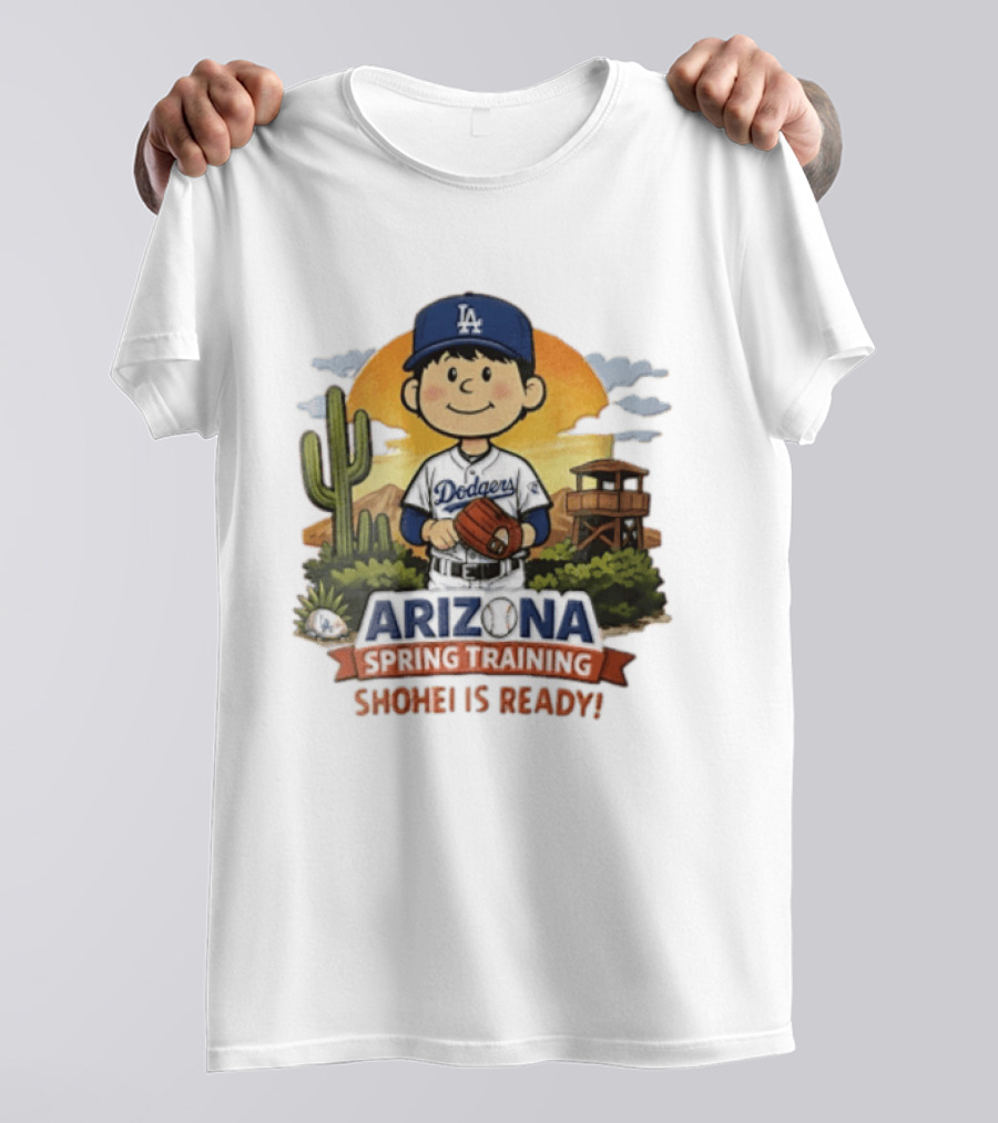 Los Angeles Dodgers Arizona Spring Training Shohei Is Ready T-Shirt
