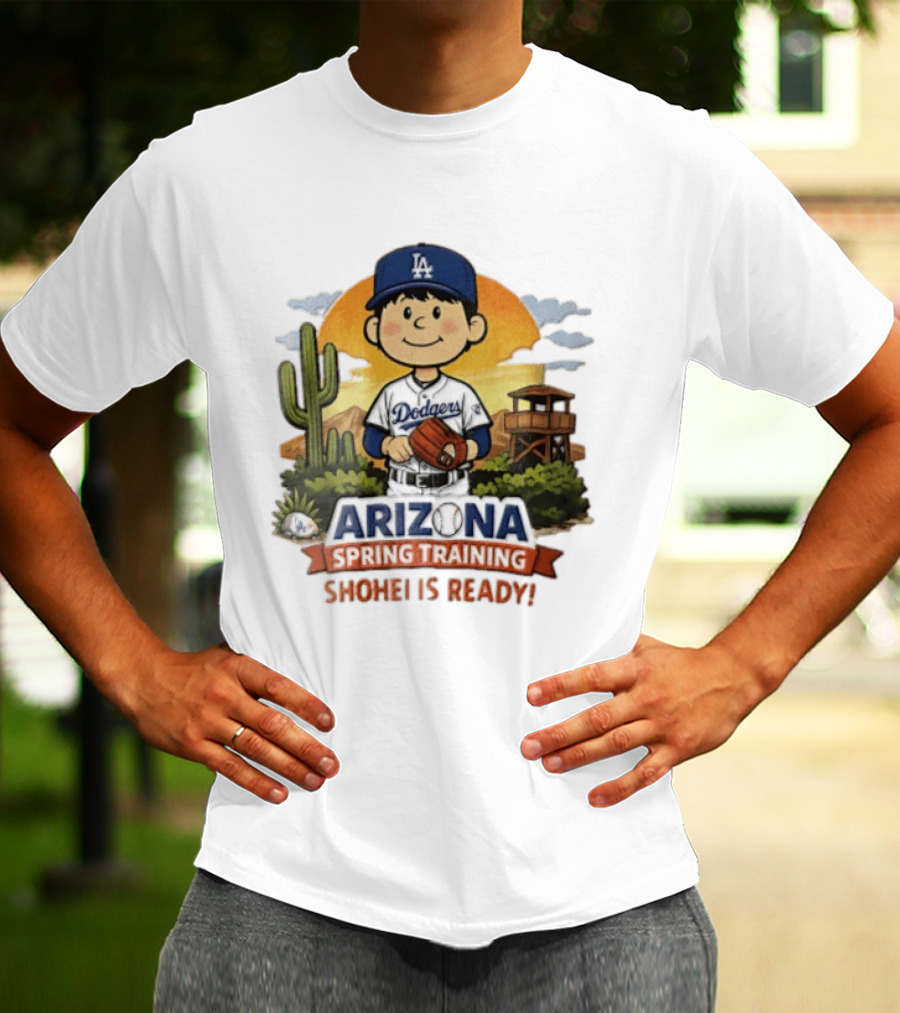Los Angeles Dodgers Arizona Spring Training Shohei Is Ready T-Shirt