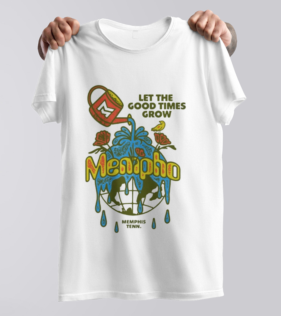 Mempho Music Festival 2026 Let The Good Times Grow Memphis Tenn T-Shirt