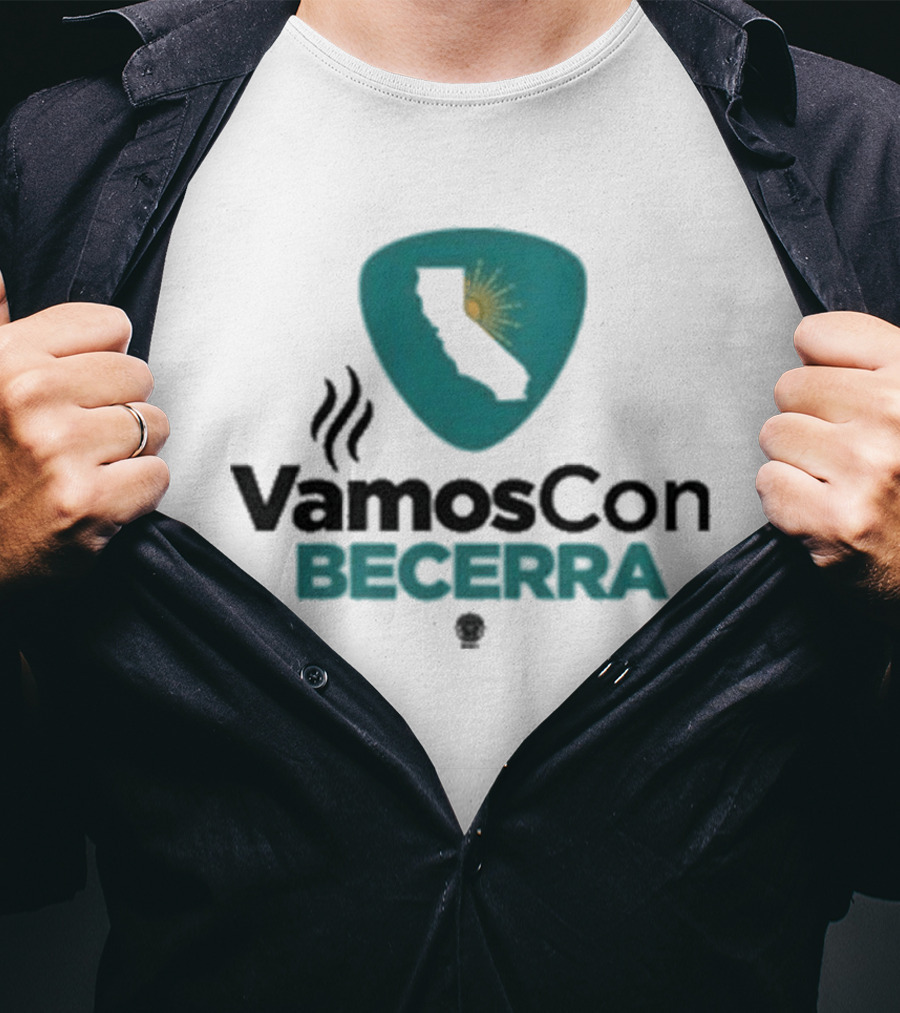 Vamos Con Becerra California Sunburst T-Shirt