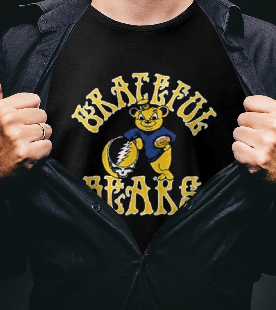 Cal Football Grateful Dead Bears 2026 What A Long Strange Trip It's Been T-Shirt