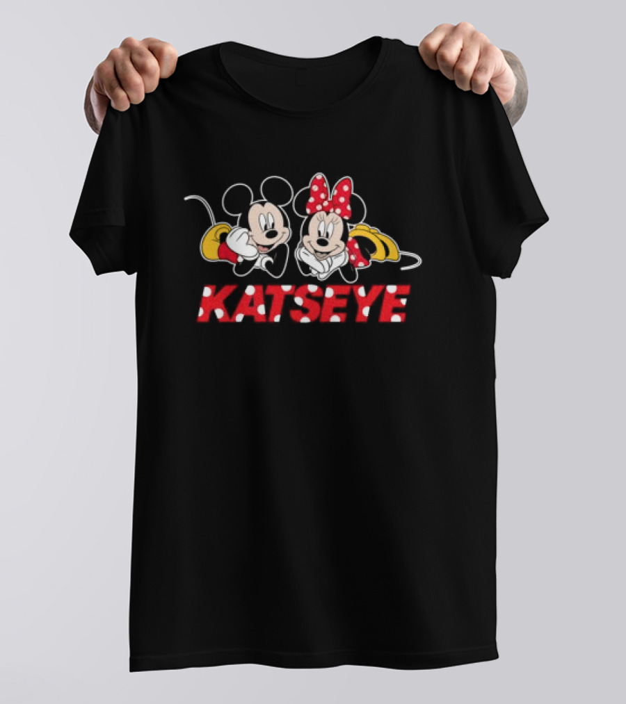 Complex Shop Katseye Mickey Minnie Collaboration T-Shirt