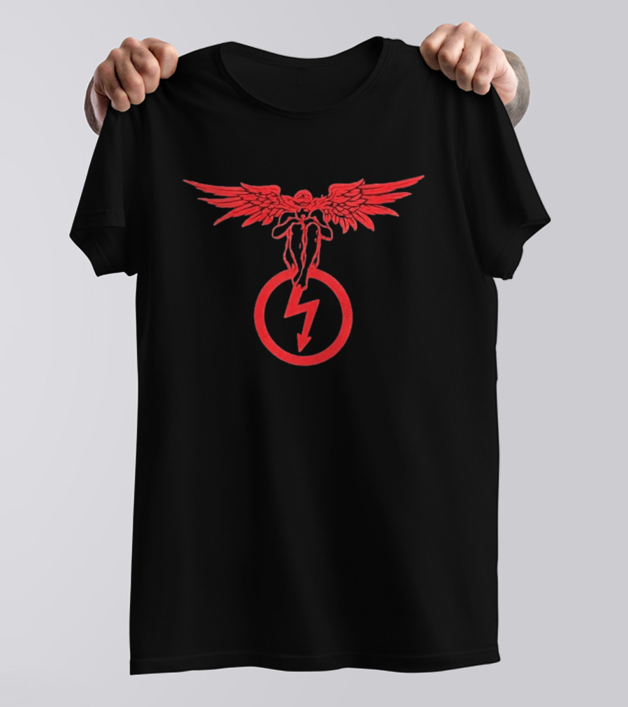 Marilyn Manson Antichrist Superstar 30th Anniversary 2026 Angel Winged Symbol With Dates Back T-Shirt