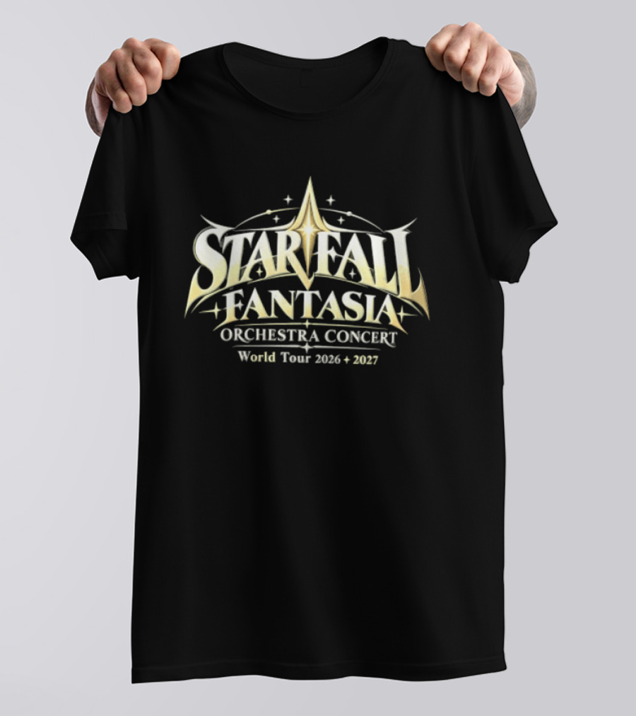 Starfall Fantasia Orchestra Concert World Tour 2026 2027 T-Shirt