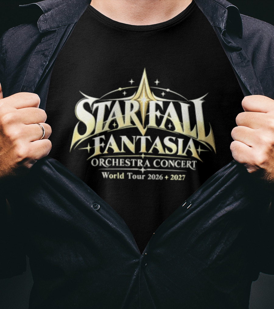 Starfall Fantasia Orchestra Concert World Tour 2026 2027 T-Shirt