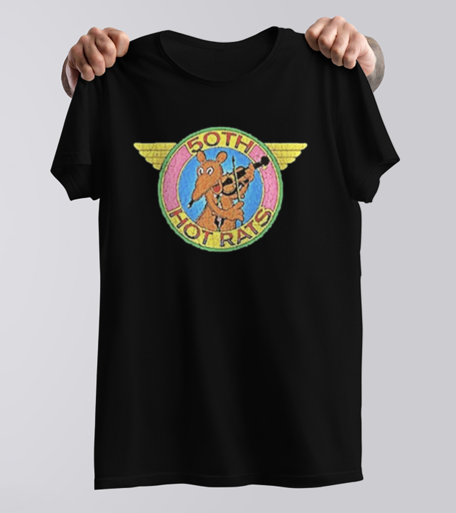 50th Hot Rats Anniversary Winged T-Shirt