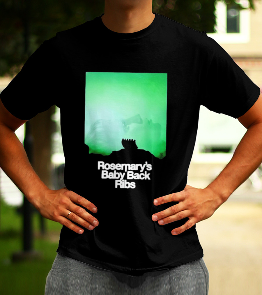 Rosemary's Baby Back Ribs Horror Movie T-Shirt