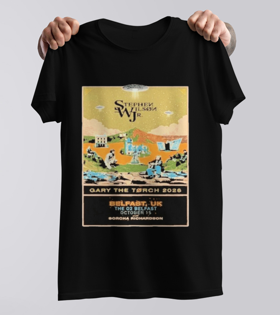 Stephen Wilson Jr Belfast UK Event 2026 The O2 Belfast October 15 Featuring Sorcha Richardson T-Shirt