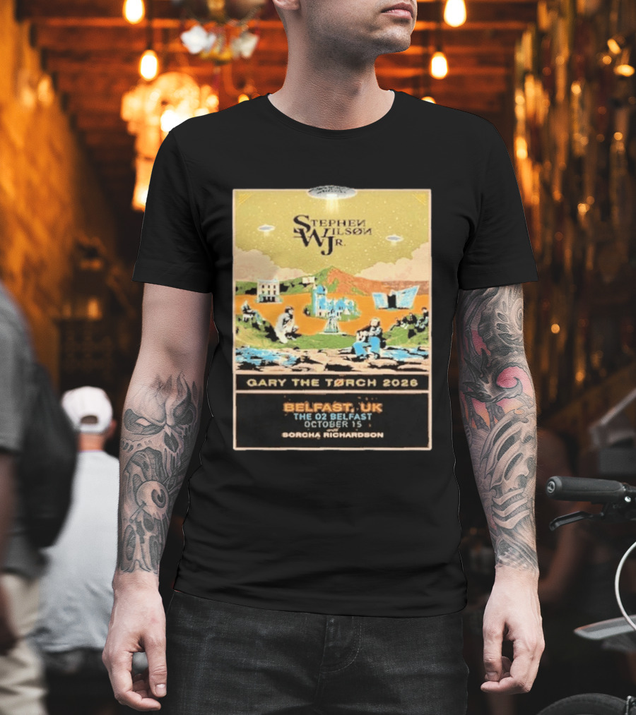 Stephen Wilson Jr Belfast UK Event 2026 The O2 Belfast October 15 Featuring Sorcha Richardson T-Shirt