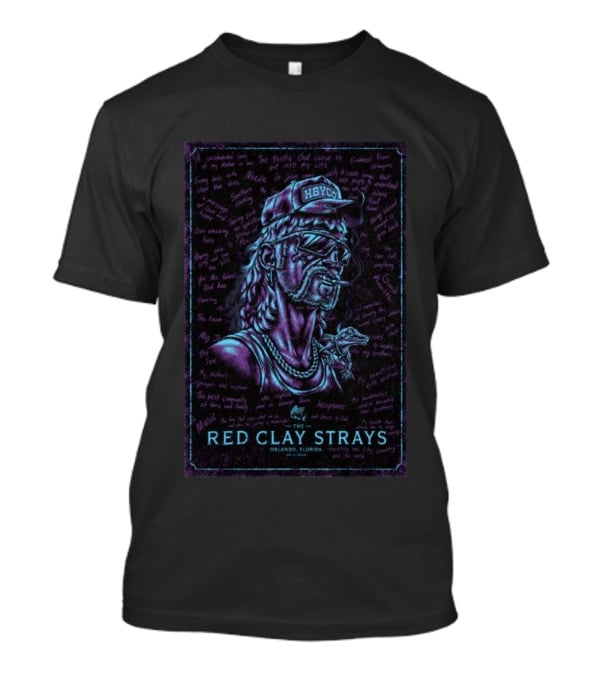 The Red Clay Strays Orlando Florida October 14 2026 HBYCO T-Shirt