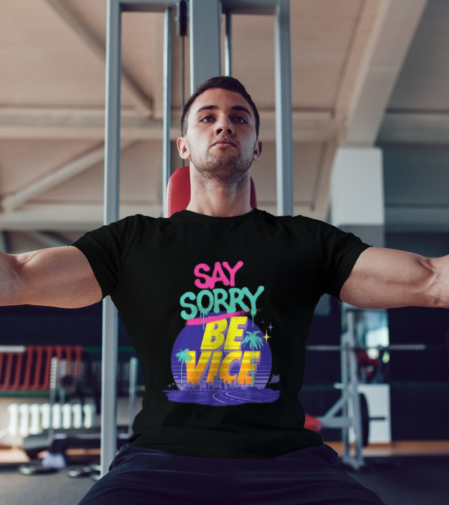 Queen Andrea Wynwood Walls Store Say Sorry Be Vice Retro Miami T-Shirt