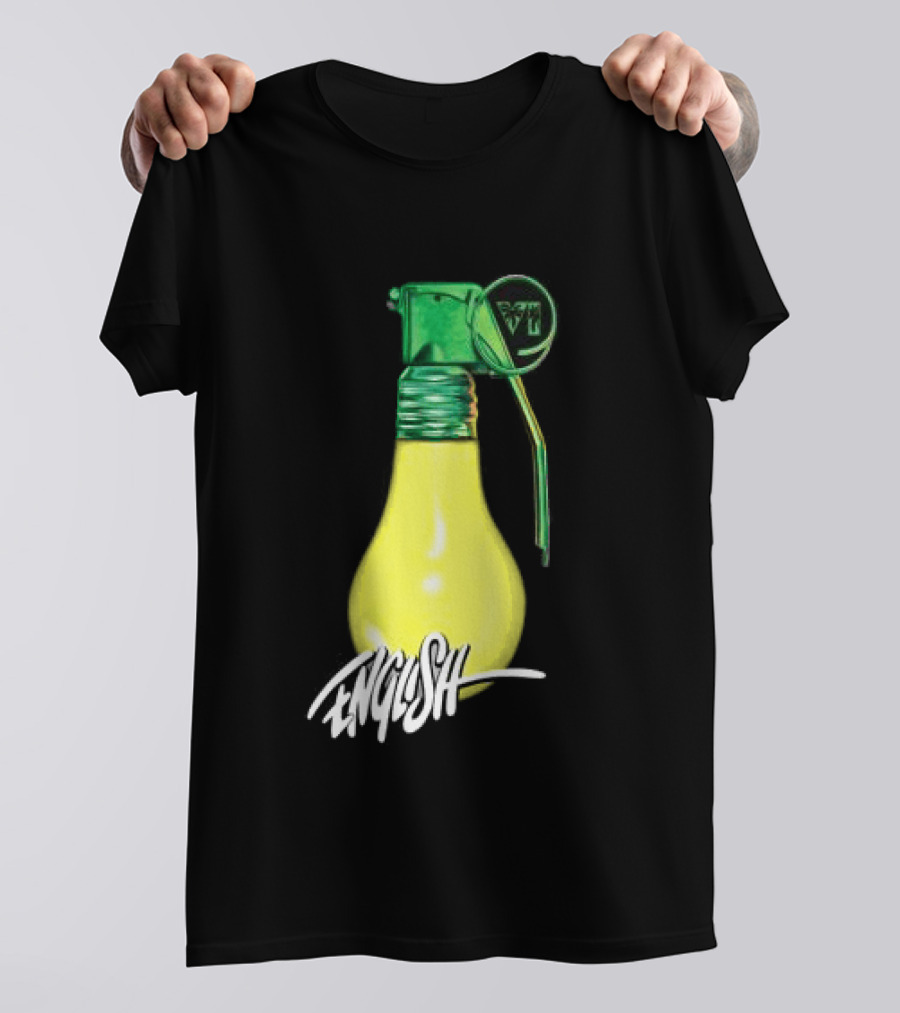 Wynwood Walls Store Ron English Light Bulb Grenade T-Shirt