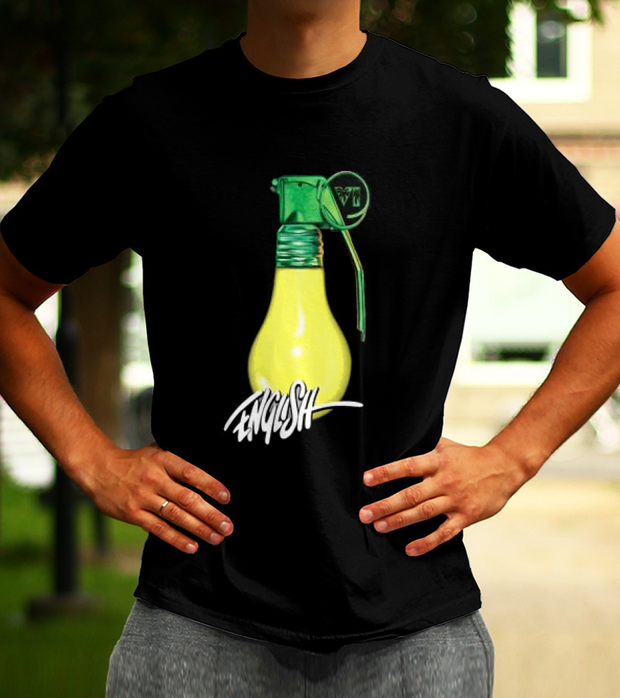 Wynwood Walls Store Ron English Light Bulb Grenade T-Shirt