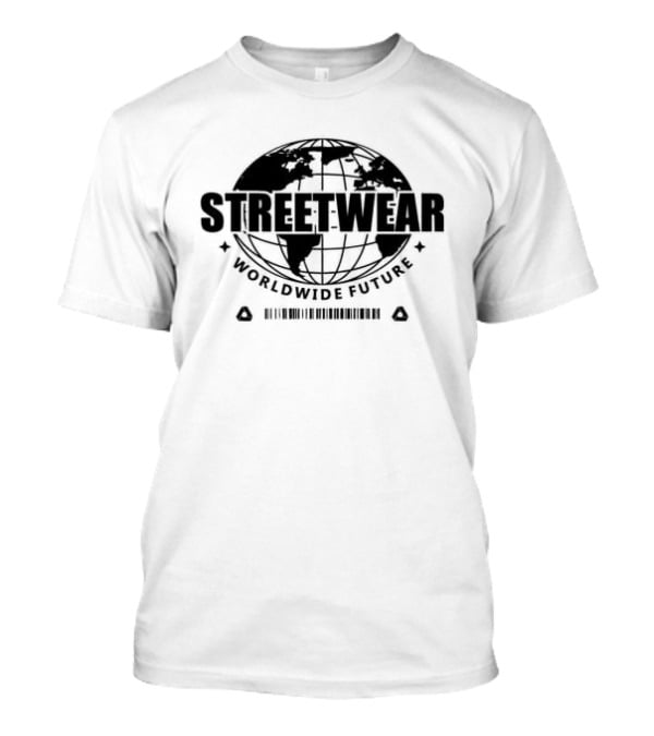 Bloza Store Streetwear Worldwide Future Globe Boxed T-Shirt