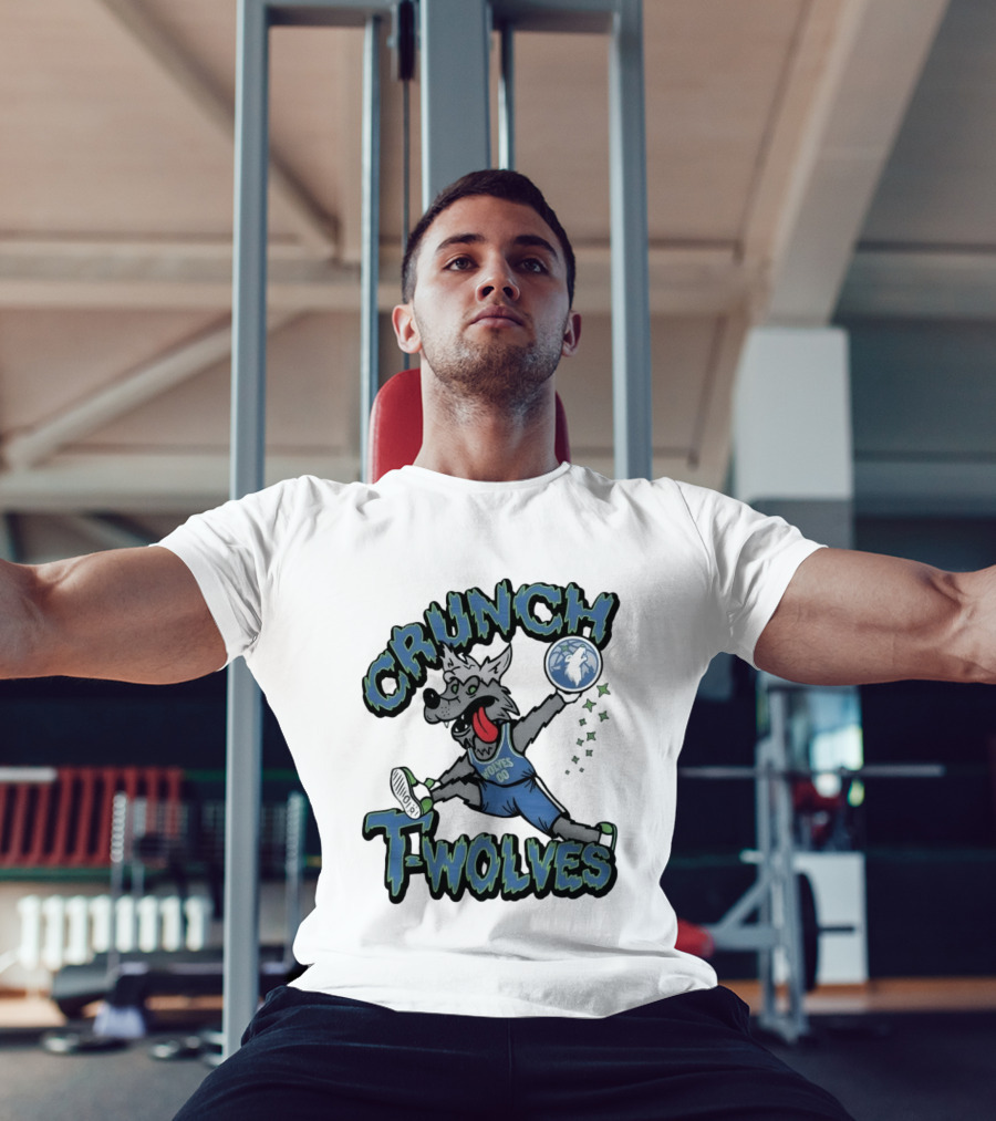 Crunch Wolves Wolves 00 Basketball T-Shirt