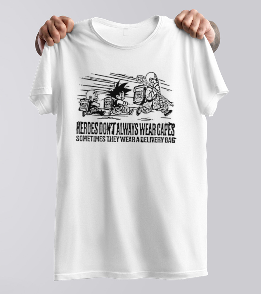 Dragon Ball Heroes Sometimes They Wear A Delivery Bag T-Shirt