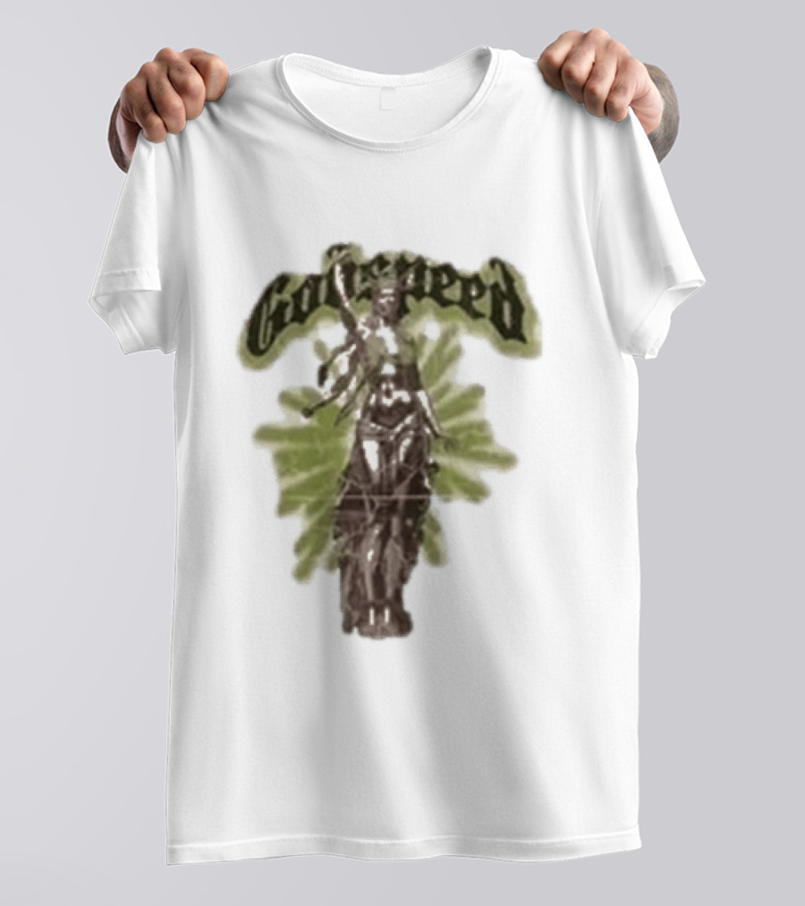 Godspeed Slizzy Vvs Statue T-Shirt