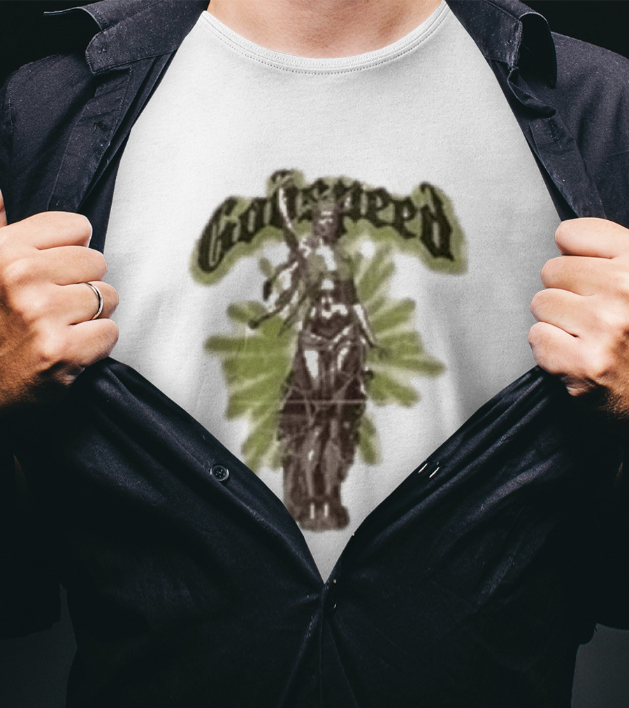 Godspeed Slizzy Vvs Statue T-Shirt