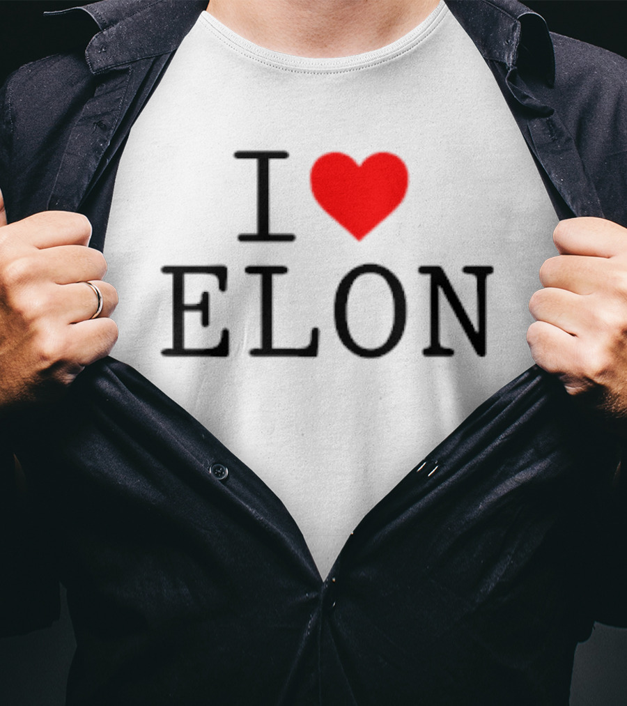 I Love Elon Heart T-Shirt