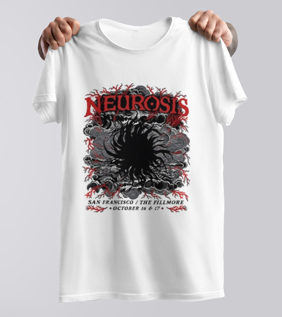 Neurosis The Fillmore San Francisco October 16 17 Event T-Shirt