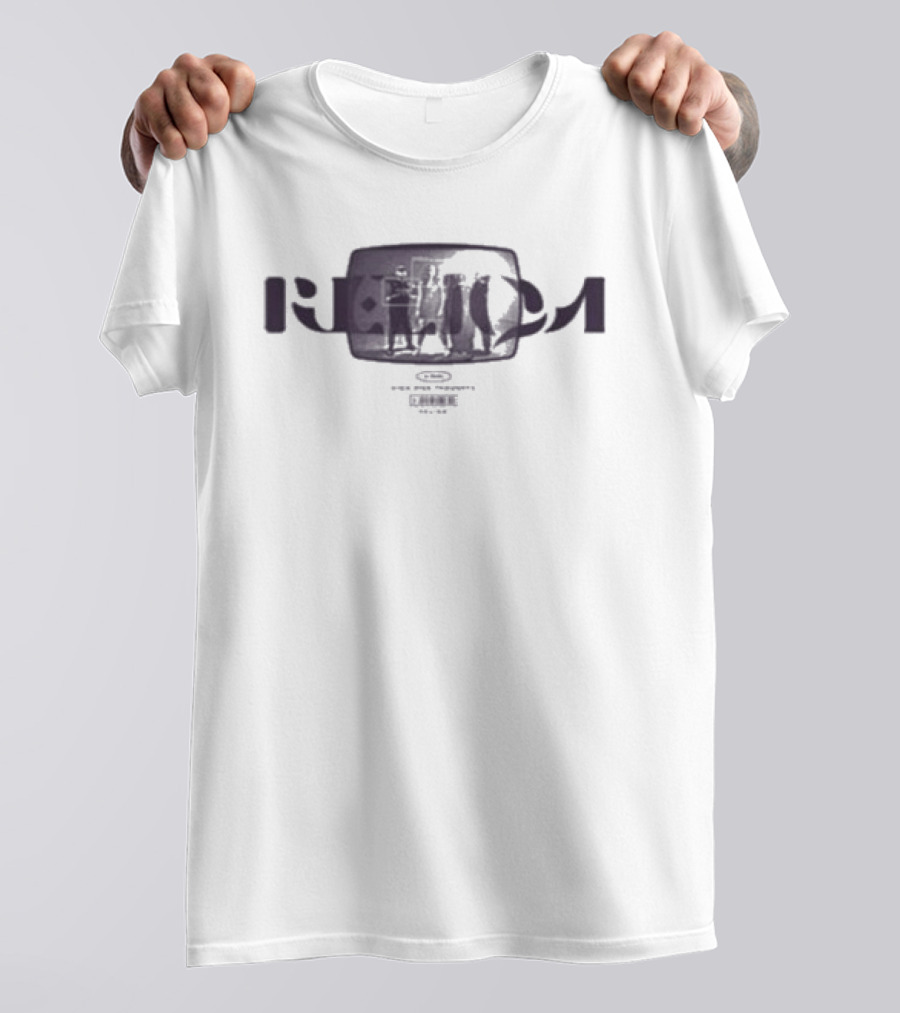 Nuclear Blast Reliqa High Risc Thoughts TV Static White T-Shirt