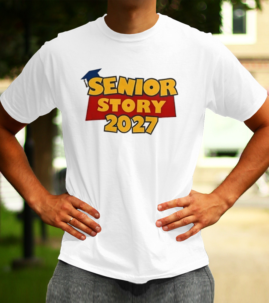 Senior Story 2027 Graduation Theme Inspired By Toy Story T-Shirt