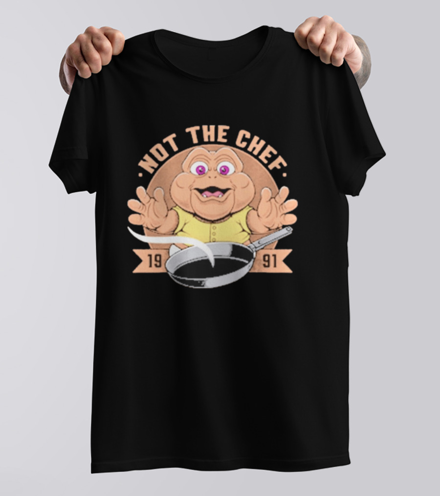 Baby Sinclair Not The Chef 1991 Pan Iconic TV Character Nostalgia T-Shirt
