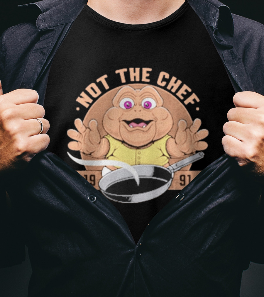 Baby Sinclair Not The Chef 1991 Pan Iconic TV Character Nostalgia T-Shirt