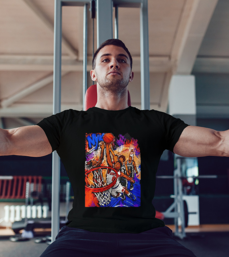 OG Anunoby New York Knicks NYK Basketball Art NBA T-Shirt