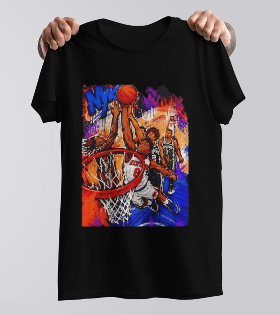 OG Anunoby New York Knicks NYK Basketball Art NBA T-Shirt