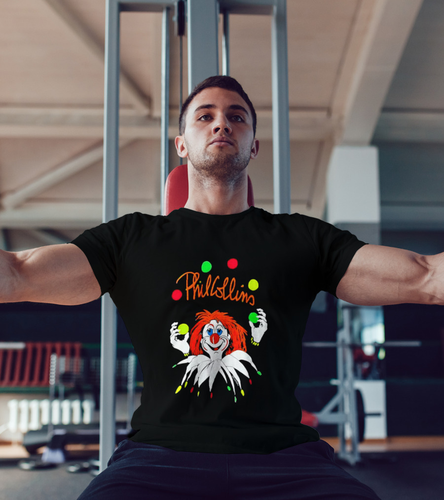 Phil Collins But Seriously Juggling Clown T-Shirt