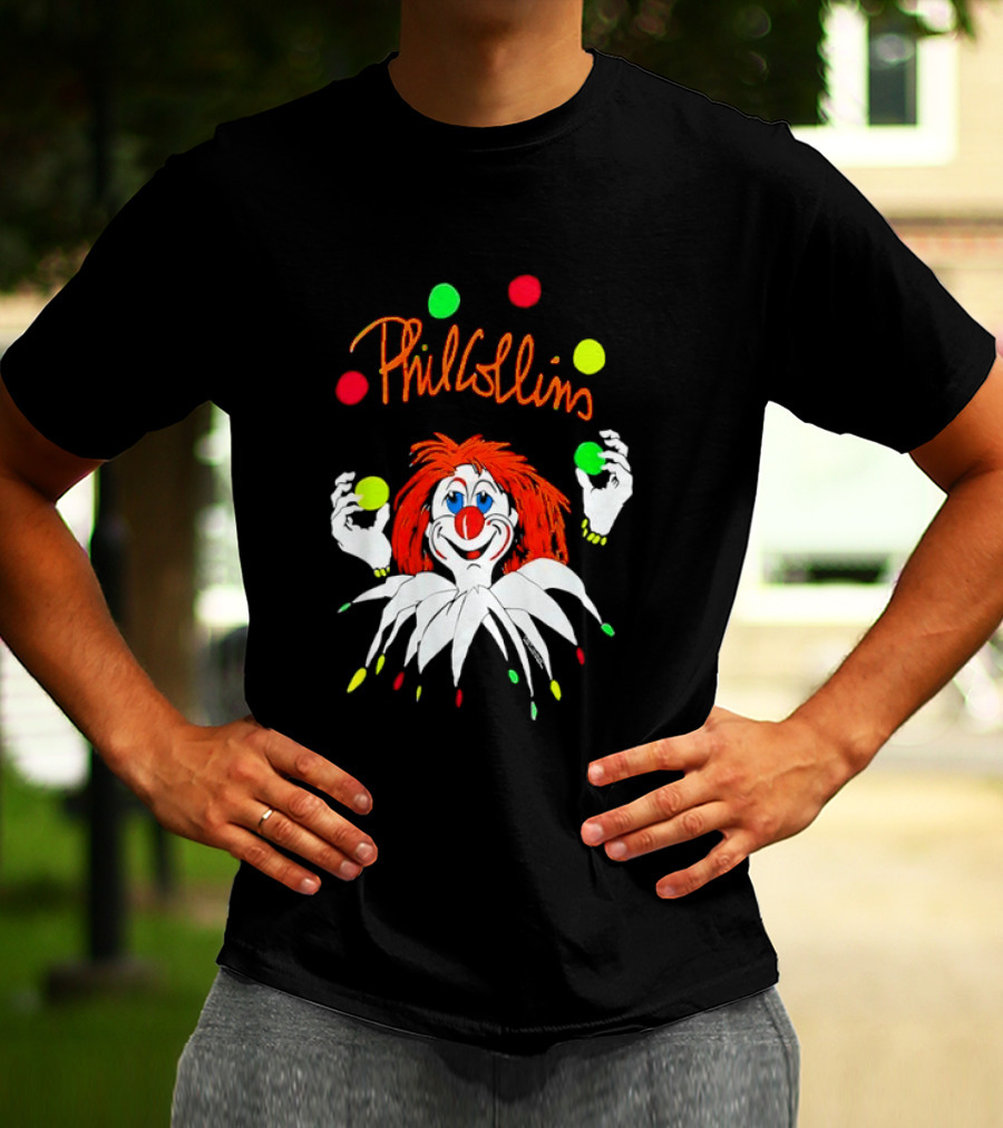 Phil Collins But Seriously Juggling Clown T-Shirt