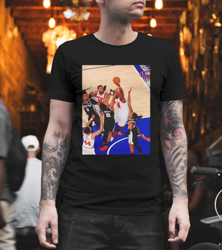 The Putback With OG Knicks Dunking Against Spurs T-Shirt