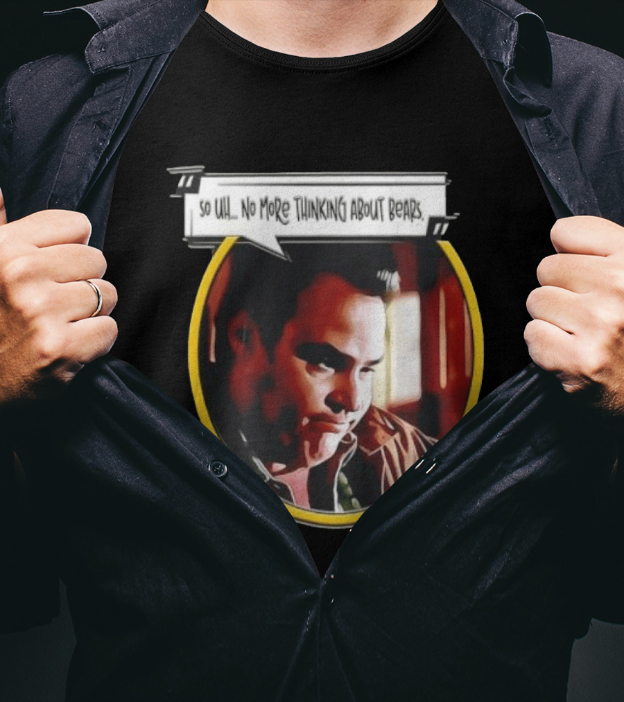 Tony Soprano The Sopranos No More Thinking About Bears HBO Television T-Shirt