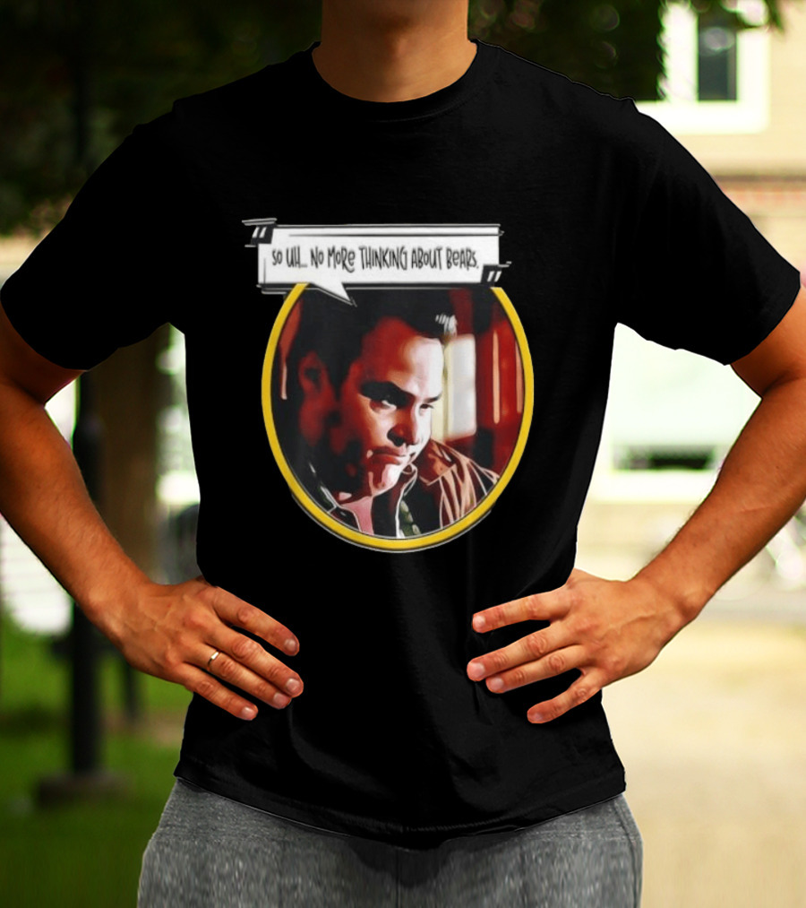 Tony Soprano The Sopranos No More Thinking About Bears HBO Television T-Shirt