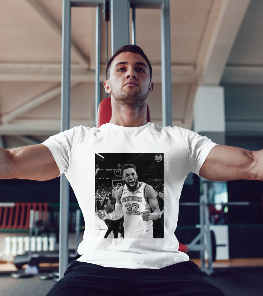 Knicks Nation Loud And Proud New York Basketball Karl Anthony Towns Celebration T-Shirt