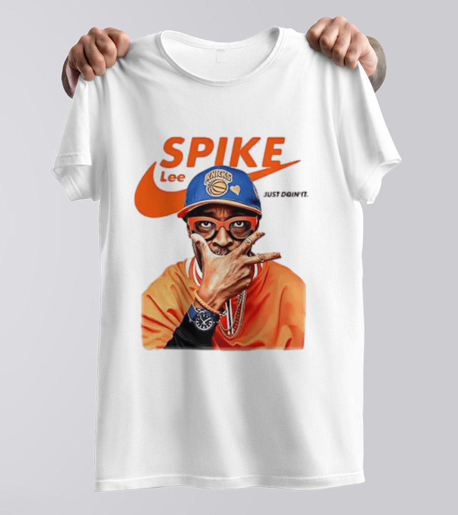Spike Lee Knicks New York JUST DOIN IT T-Shirt