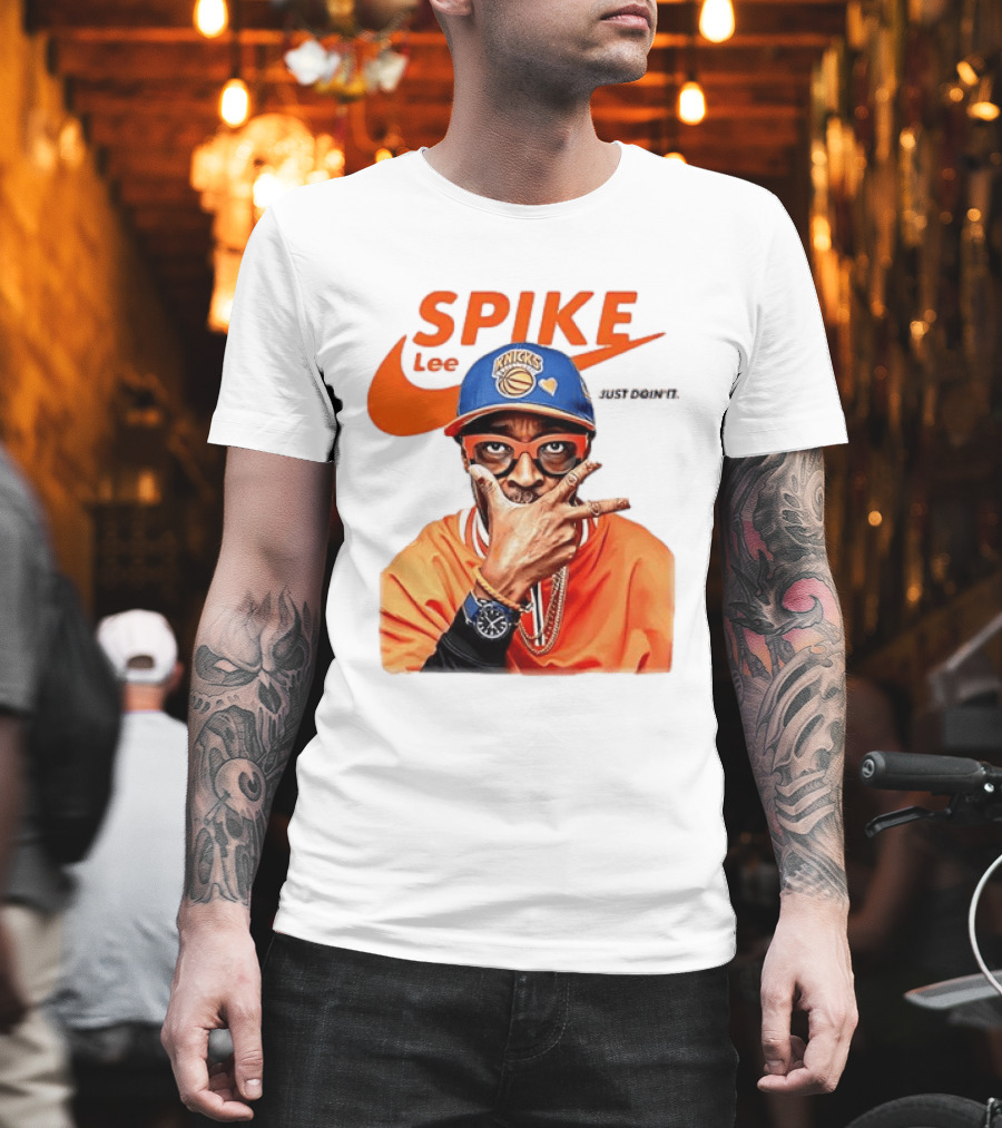 Spike Lee Knicks New York JUST DOIN IT T-Shirt