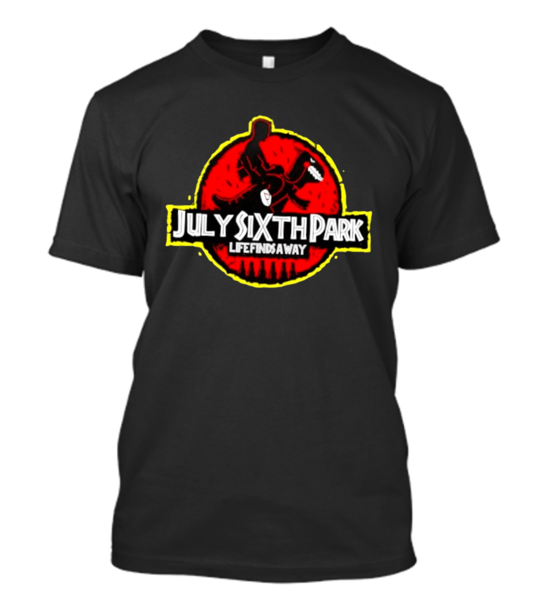 July Sixth Park Dinosaur Life Finds A Way T-Shirt