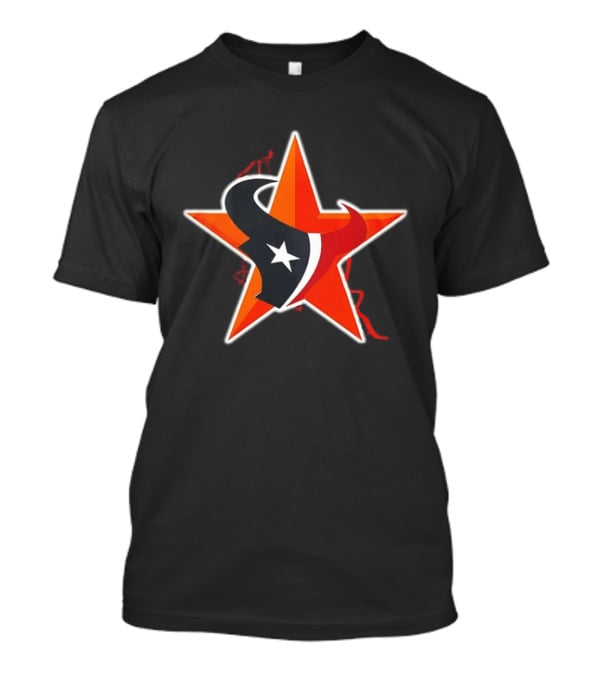 Houston Astros Texans Collaboration 2026 Star T-Shirt