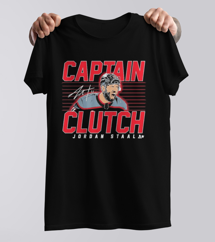 Jordan Staal Captain Clutch 2026 Hockey Player T-Shirt