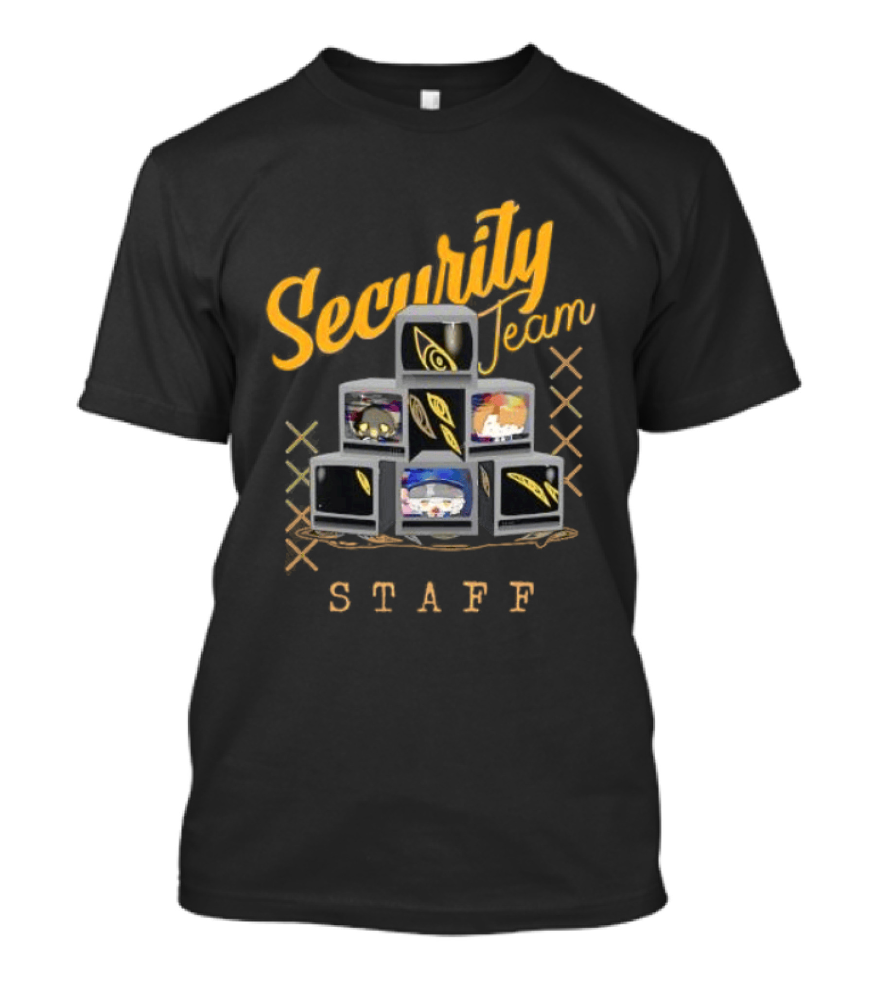Lobotomy Corporation Security Team Television Characters Security STAFF T-Shirt
